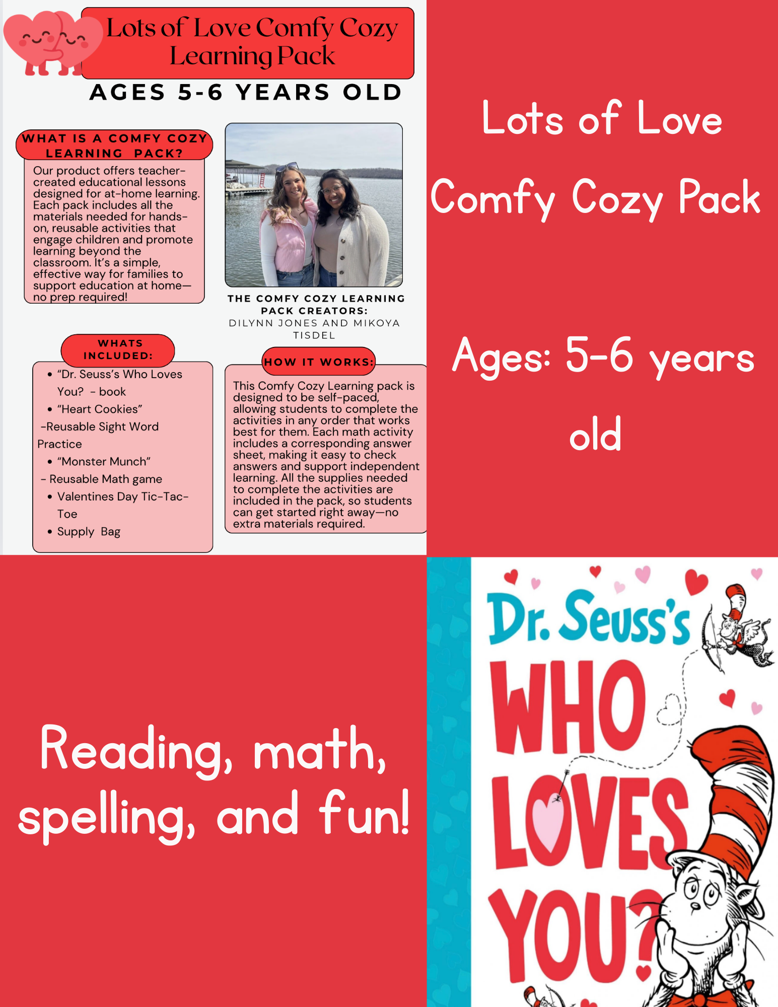 Lots of Love Comfy Cozy Pack