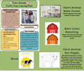 Farm Animals Comfy Cozy Learning Pack