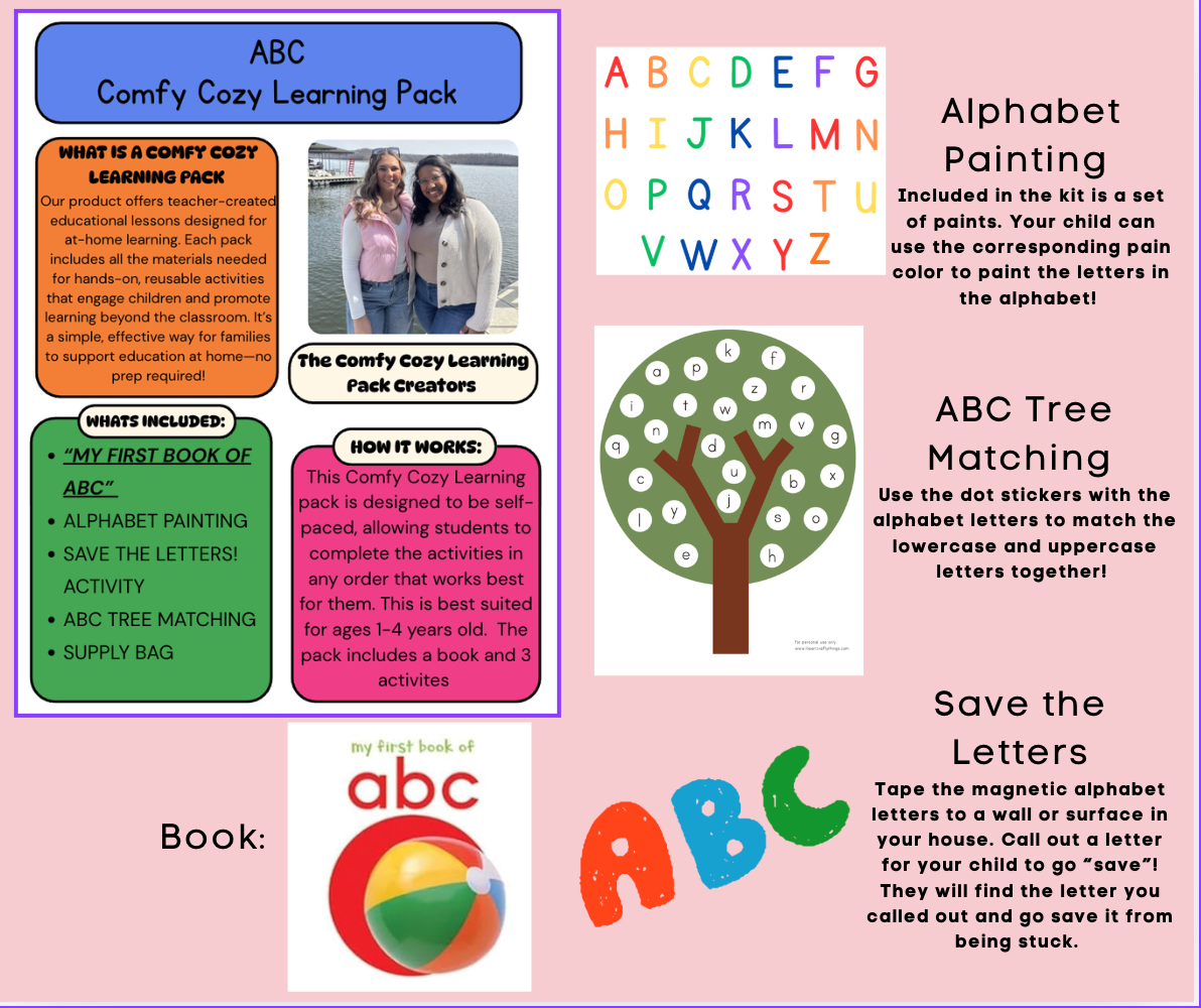 ABC Comfy Cozy Learning Pack
